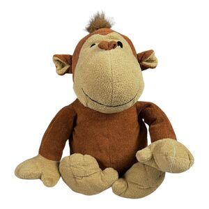 Circo Target Monkey Plush Chimp Ape Tan Brown Big Head Stuffed Animal Lovey Toy